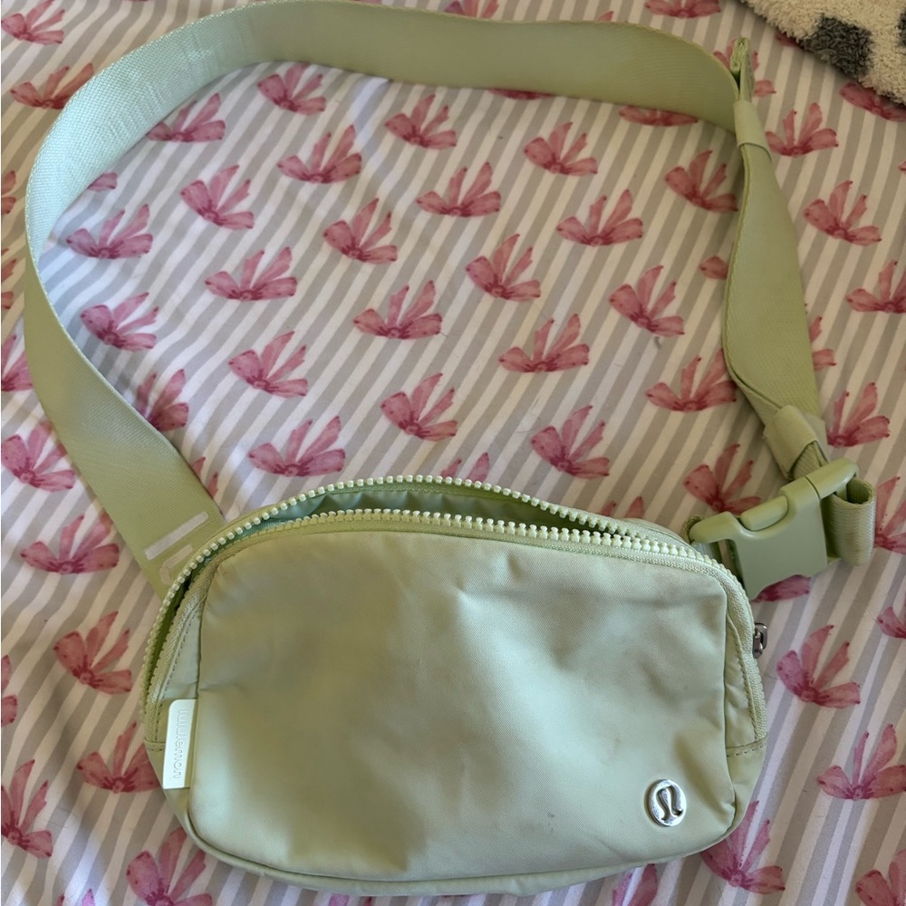 lululemon athletica Light Green Belt Bag